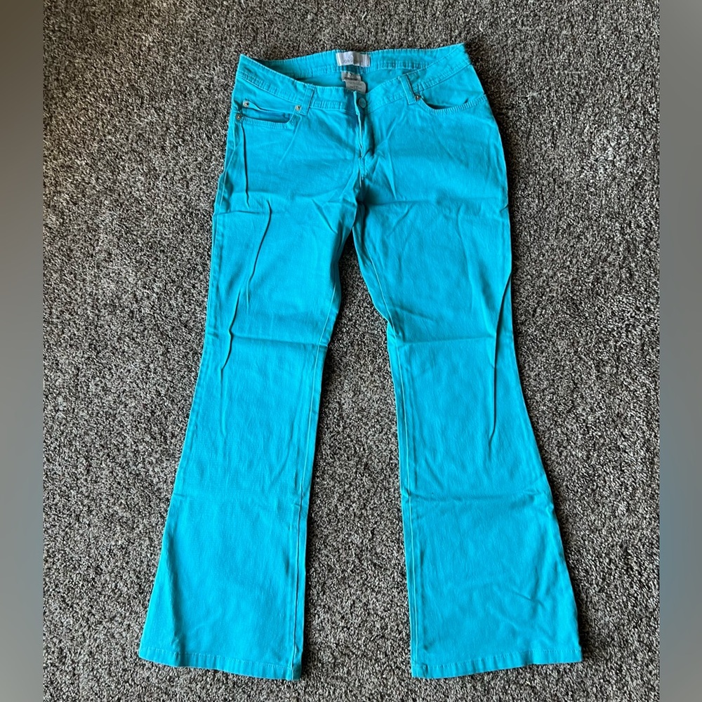 Bright blue Jordache jeans